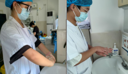 口腔科开展实习生手卫生及戴手套技能考核