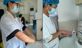 口腔科开展实习生手卫生及戴手套技能考核