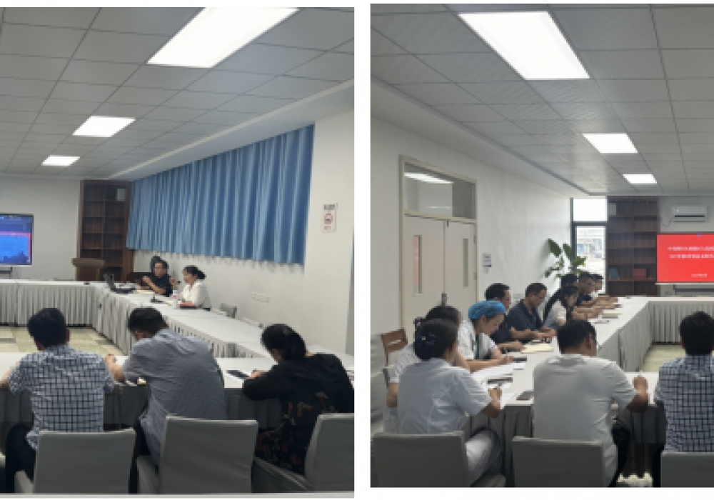 中共四川天府新区人民医院委员会组织召开2025年第9次党总支部书记扩大会